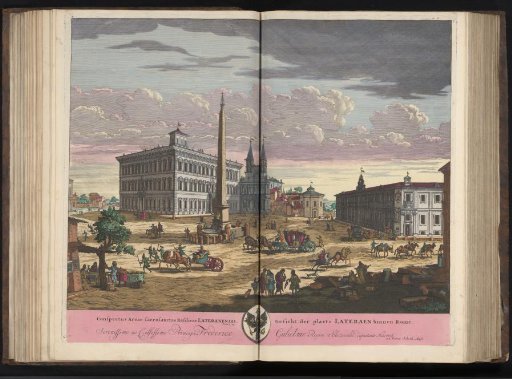 View of the Lateran with the Basilica of St. John Lateran in Rome