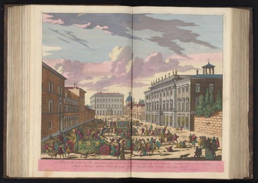 Festivities in the streets of Rome