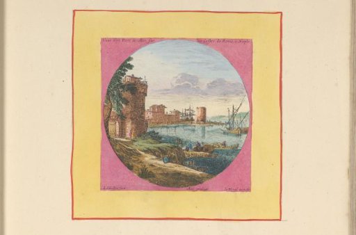Landscape with a Harbor near Rome