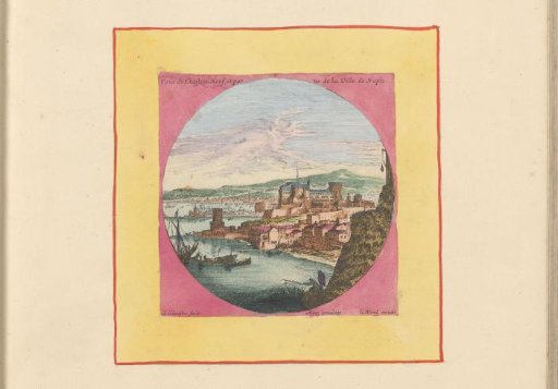 Castel Nuovo and the Harbor of Naples