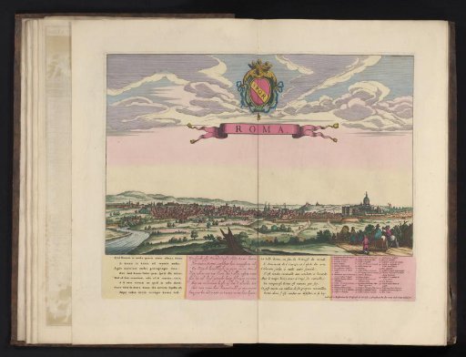 View of the city of Rome