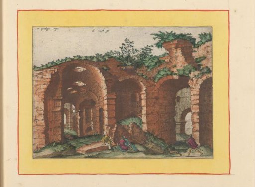 Ruin with vaulted arches