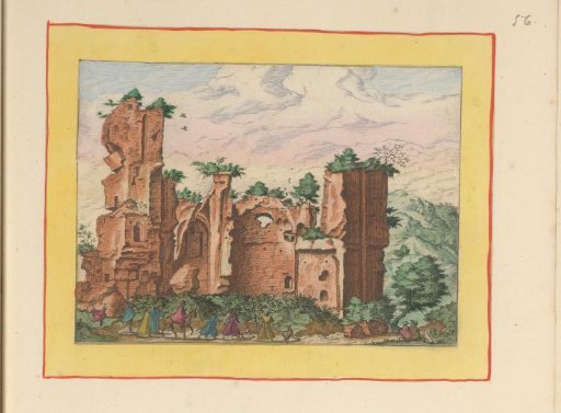 Ruin of the Baths of Caracalla at Rome