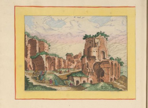 Ruins on the Palatine at Rome