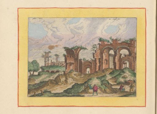 Ruins on the Palatine at Rome