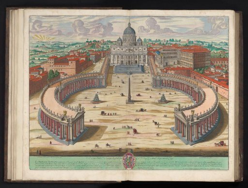 St. Peter's Square and St. Peter's Basilica in Vatican City