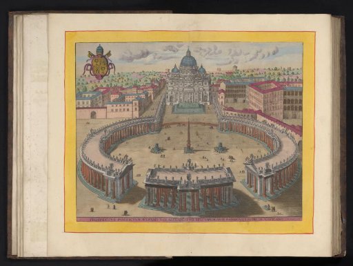 St. Peter's Square and St. Peter's Basilica in Vatican City