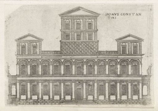 House of Emperor Constantine in Rome