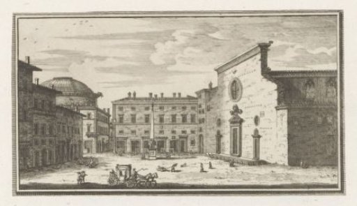 Piazza della Minerva in Rome