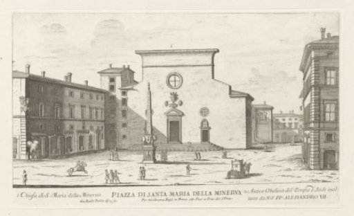 Piazza della Minerva in Rome