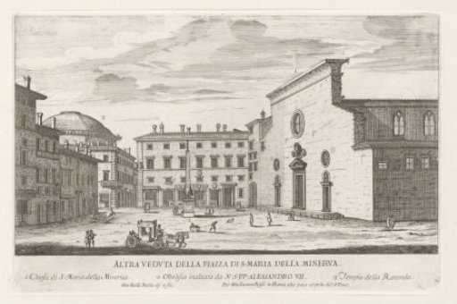 Piazza della Minerva in Rome