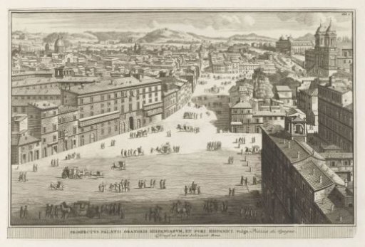 Piazza di Spagna in Rome