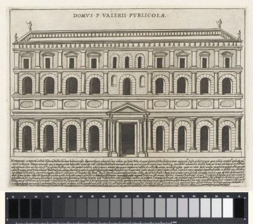 The house of Publius Valerius Publicola in Rome