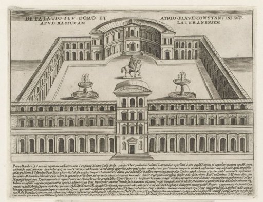 Palace of Emperor Constantine in Rome