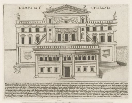 The house of Marcus Tullius Cicero