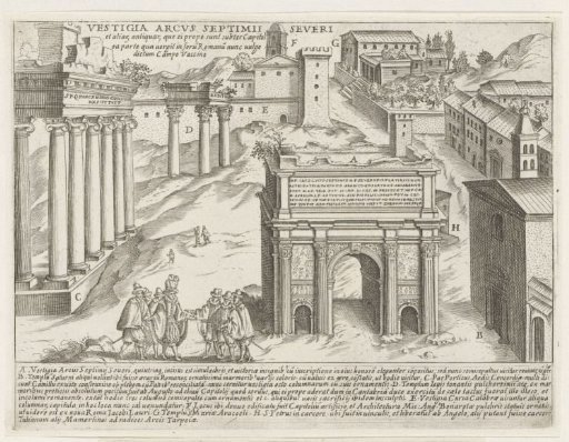 Arch of Septimius Severus on the Roman Forum