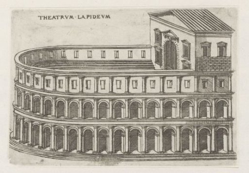 The Theatrum Lapideum in Rome