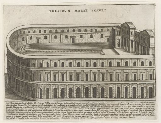 Wooden Theatre of Marcus Scaurus in Rome