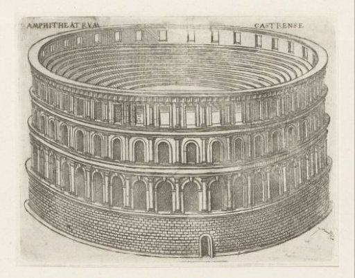 The Amphitheatrum Castrense in Rome