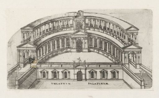 The Theatrum Palatinum in Rome