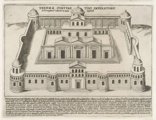 Baths of Constantine in Rome
