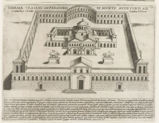 Baths of Trajan in Rome