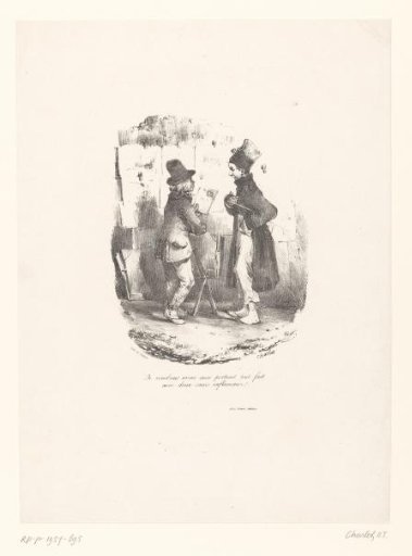 Conscript and print seller