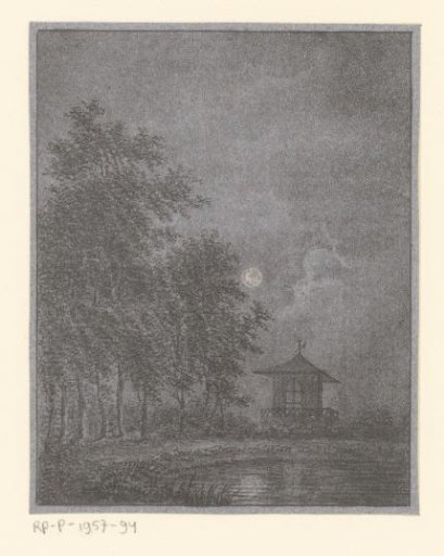 Garden by Moonlight
