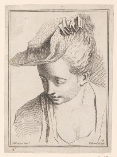 Portrait of an unknown woman