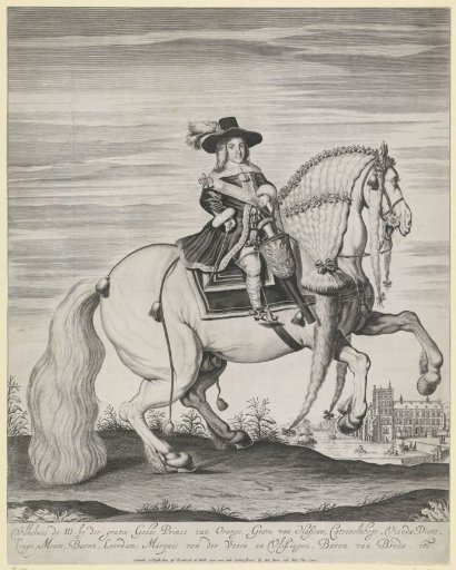 Equestrian Portrait of William III, Prince of Orange