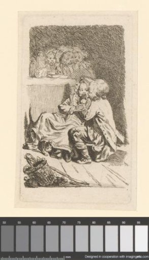 Boy feeding grapes to a girl