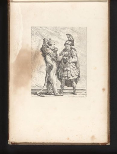 Actors in Theatrical Costume with a Snuffbox