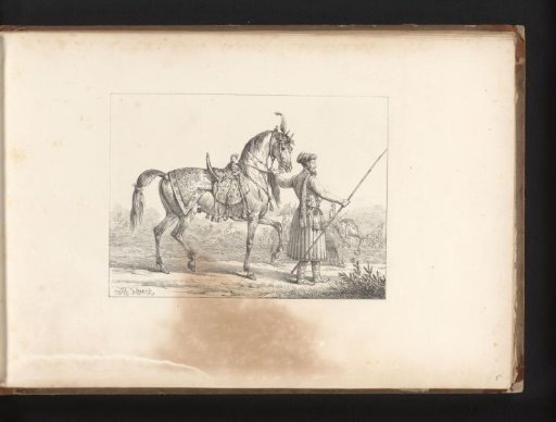 Soldiers with Horses and an Elephant