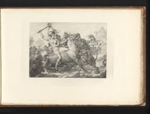 Hippolyte Attacked by a Lion