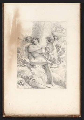 Young Man Surrounded by Putti