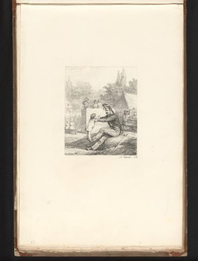 War Veteran with a Child