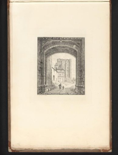 View through a gate