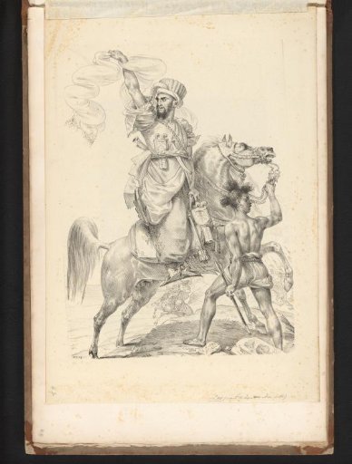 Warrior on horseback