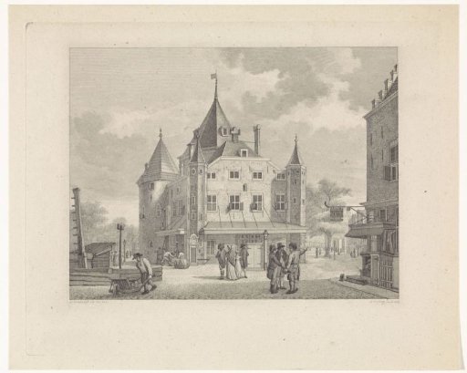 View of the Waag in Amsterdam, Seen from the South