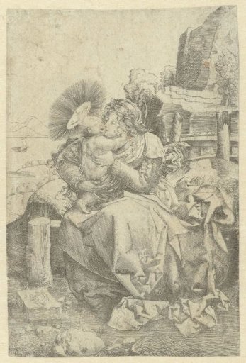 Madonna and Child in a Landscape