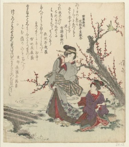 Two Women Searching for Herbs