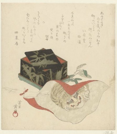 Lacquer Box and Cloth