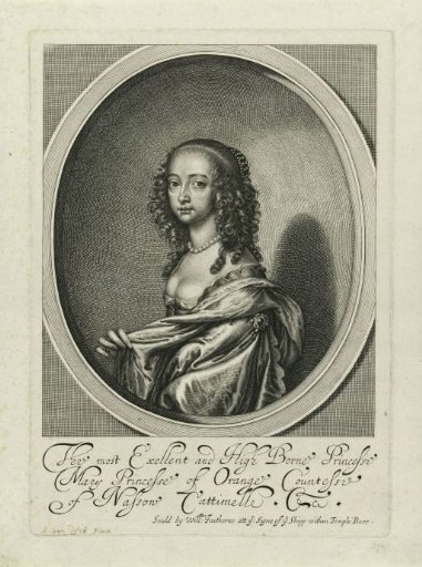 Portrait of Maria Henrietta Stuart