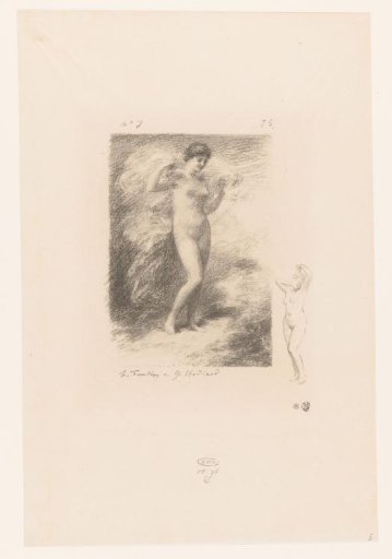 Nereid with fluttering veil