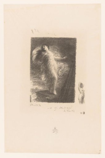 Young woman from Tarentum falls from the prow of a ship