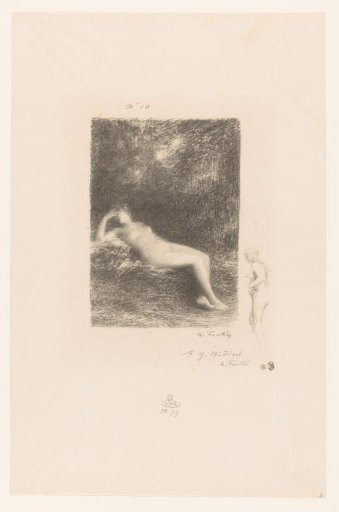 Sleeping water nymph