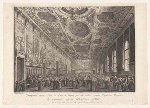 Meeting in the Sala del Maggior Consiglio