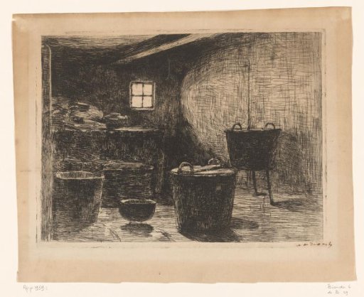 Hearth in a Farmhouse