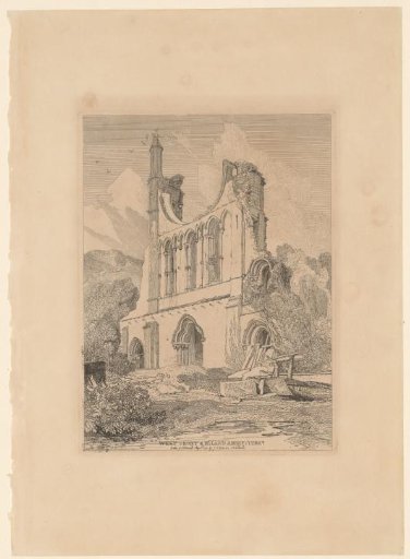 Ruin of Byland Abbey, Yorkshire