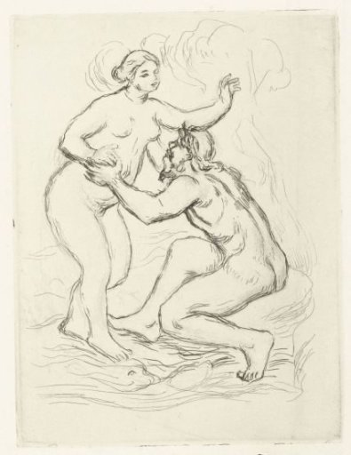Skamandros (Scamander) and a nude woman